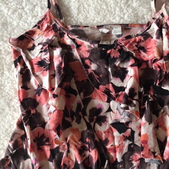 LC Lauren Conrad Floral Tank Top - Picture 6 of 8